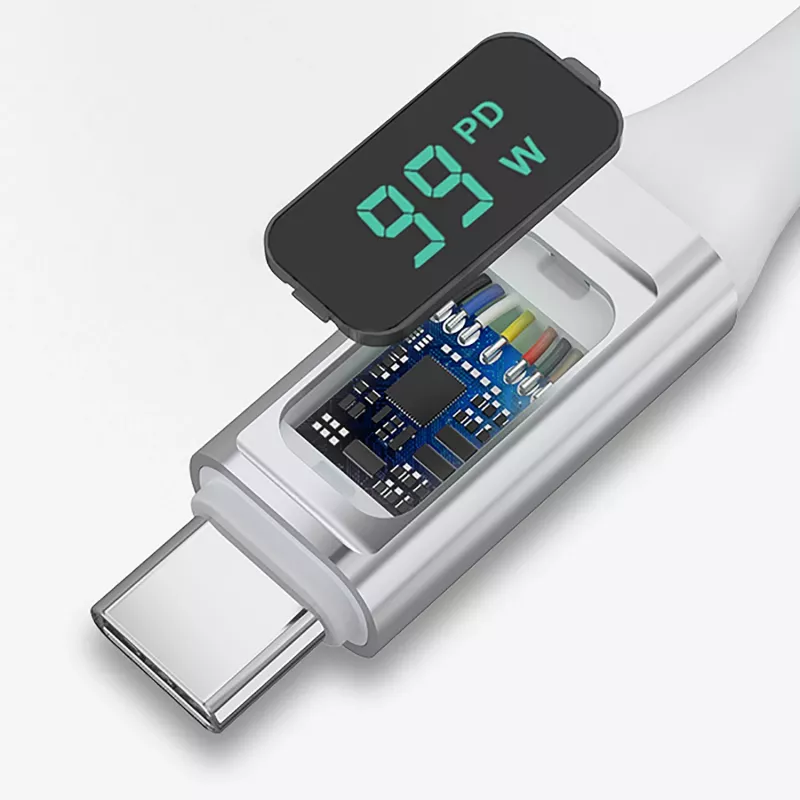 4smarts USB-C auf USB-C Kabel DigitCord 100W 1.5m. wei