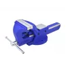 Schraubstock AWTools 1003456, stationärer Industrieschraubstock, 6 Zoll (150 mm) Backenbreite