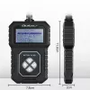 Qoltec Digitaler Batterietester mit LCD | Polnisches Menü | 12V | AGM | GEL | STD | 30-220AH