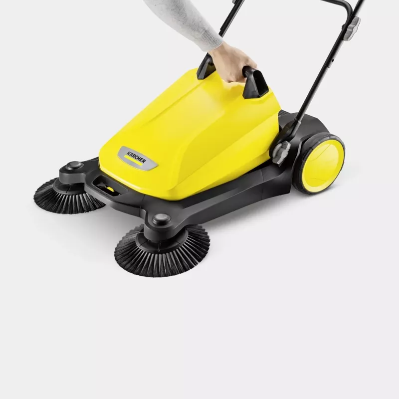 Kehrmaschine Kärcher S 4 Twin 2-in-1 Schwarz Gelb