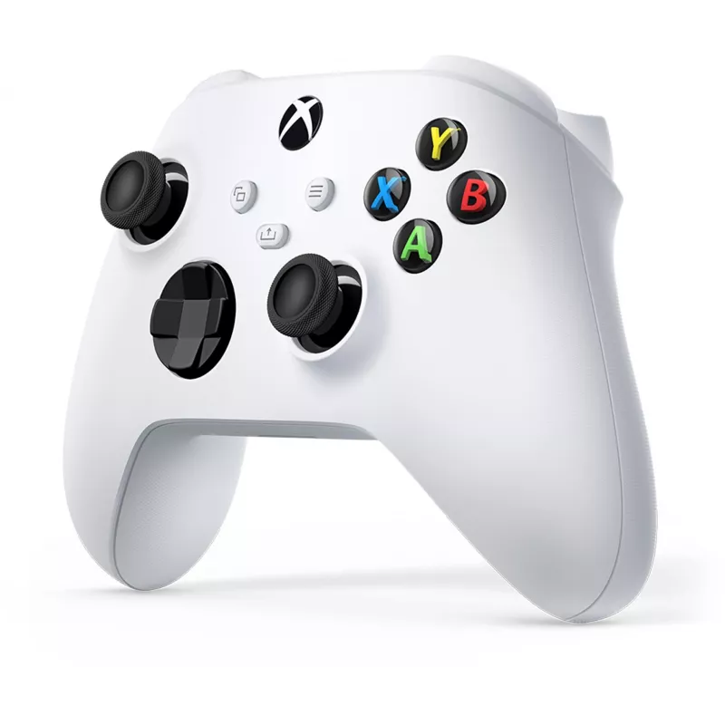 Microsoft Xbox Wireless Controller - Gamepad - Kabellos - Bluetooth - Robot White - für PC, Microsoft Xbox One, Android, Microsoft Xbox Series S, Microsoft Xbox Series X