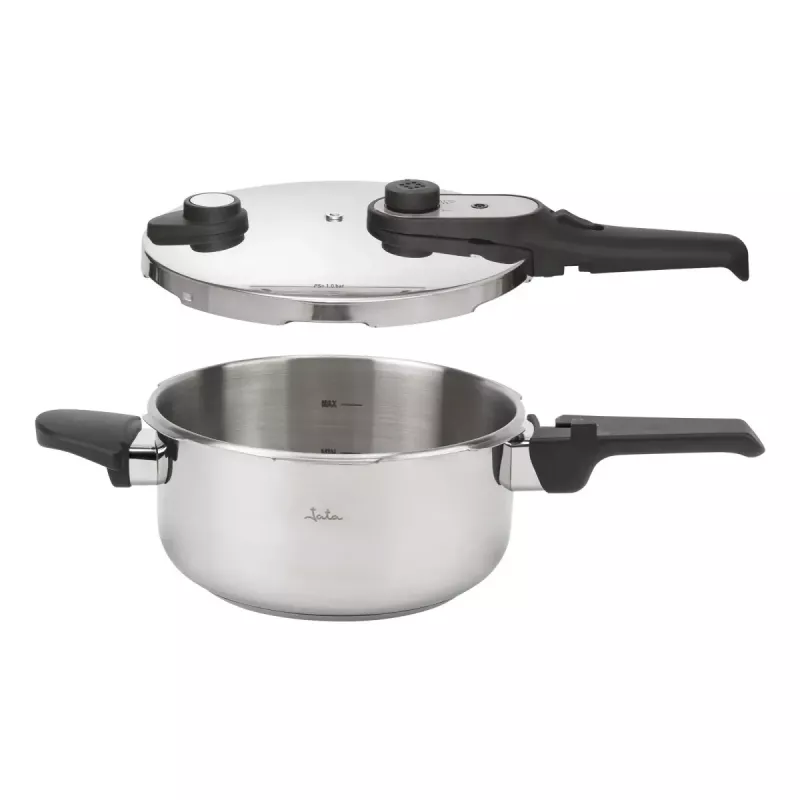 Kochtopf-Set Jata HOLL2547 — Edelstahl-Topf- und Pfannen-Set (Modell HOLL2547)