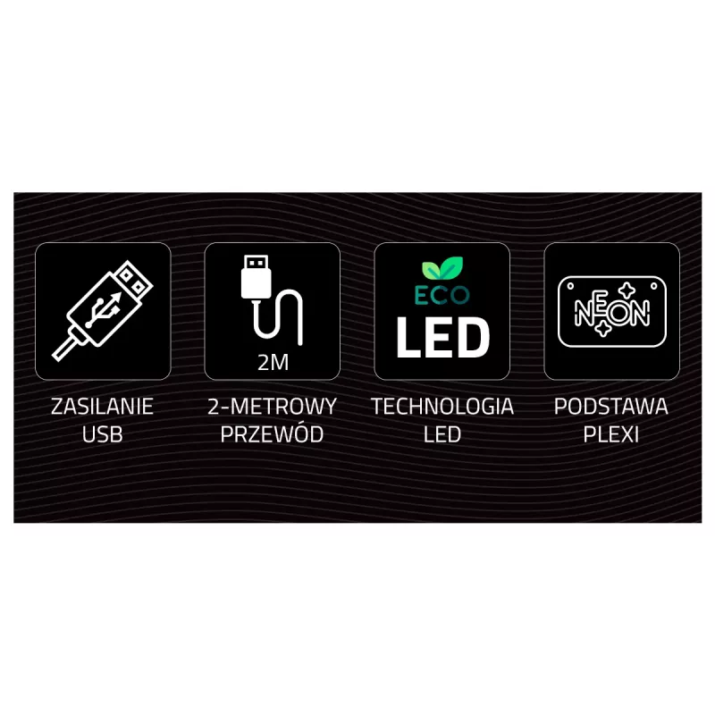 Dekorative Neonleuchte MANTA SNL90MT Style Neon Lights — Astronaut auf Rakete Motiv
