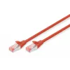 Patchkabel Digitus CAT 6 S/FTP DK-1644-005/R 0,5 m Rot