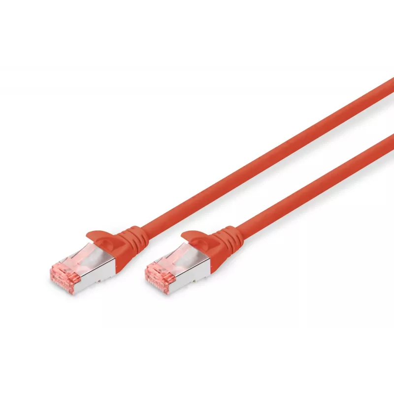 Patchkabel Digitus CAT 6 S/FTP DK-1644-005/R 0,5 m Rot