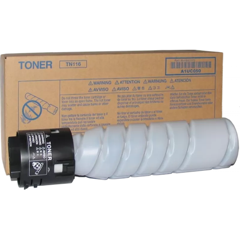 Toner Konica Minolta A1UC050 TN116 Doppelpack 6000 Seiten Schwarz