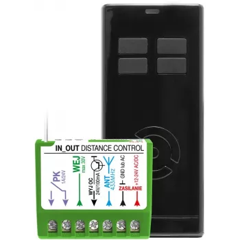 Distance Control Set Spalding Proxima IN-OUT T4 — schwarz
