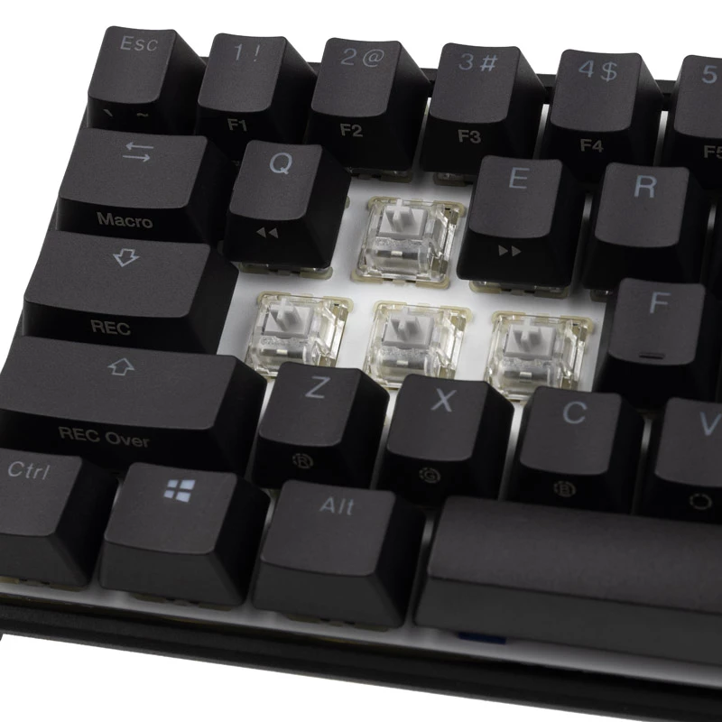 Ducky Mecha Pro SF Tastatur, Gaming, USB, US-Englisch, Schwarz