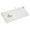 Savio ASTRAL WHITE JADE Tastatur Gaming USB QWERTY US International