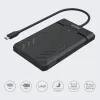 Unitek Y-3036A - DiskGuard Raiden 2.5 USB-C auf SATA III 2,5 inch HDD/SSD Festplattengehäuse