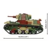 Cobi Bausteine Leichter Panzer 7TP Modell, 669 Teile, COBI-2661