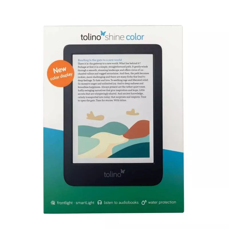 Tolino shine color E-Book-Reader Touchscreen 16 GB Wi-Fi Schwarz
