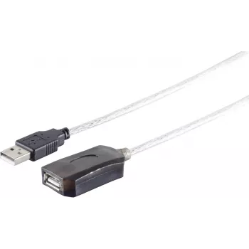 USB-Verlängerungskabel ShiverPeaks 75604, aktiver Signalverstärker, 5 m Länge, USB-A
