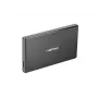 NATEC RHINO GO Gehäuse USB 3.0 für 2,5'' SATA HDD/SSD, schwarz Aluminium