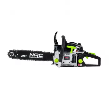 Benzin-Kettensäge NAC CST45-40-02AC, 45 cm³, 1,9 kW (max. 2,4 kW), 40 cm Schiene, 66 Glieder, 1,5 mm Kette