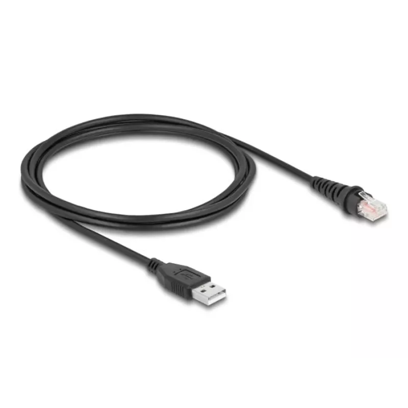 DeLOCK RJ50 auf USB 2.0 Typ-A Barcode-Scanner-Kabel 2 m