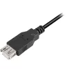 USB-Kabel Sharkoon USB 2.0 0,5 m Schwarz