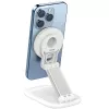 Magnetständer SODI BM-310 weiß MagSafe — magnetischer Telefonständer kompatibel mit MagSafe-Ladegeräten