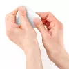 Modelliermasse FIMO effect weiß transluzent 8010-014 — transluzenter Weißeffekt, weiche Polymerton, 57 g Riegel