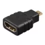 Wentronic Goobay HDMI™-Adapter, HDMI™ Standard-Buchse (Typ A), Schwarz – HDMI™ A-Buchse > HDMI™ D(Micro)-Stecker (68842)