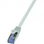 Netzwerkkabel LogiLink 0,25 m RJ-45 Cat6a Grau
