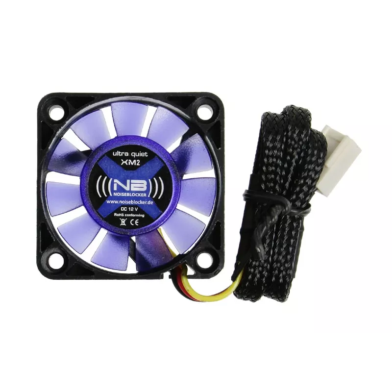 NOISEBLOCKER SchwarzSilentFan XM-2 40mm Schwarz