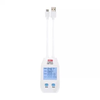 USB-A / USB-C Tester Unit UT658DUAL — Unterstützung QC 3.0 & 4.0, misst 0–99999 mAh
