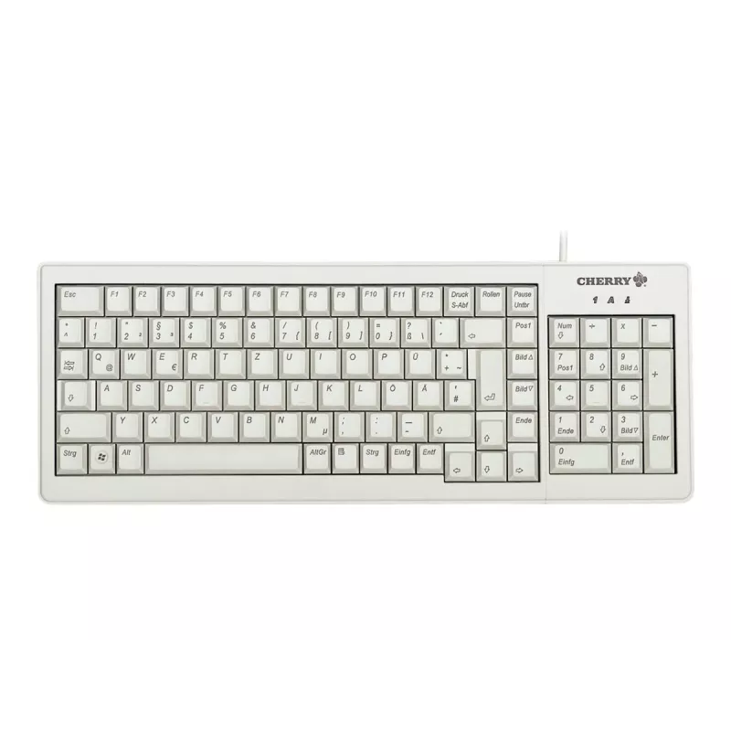 Tastatur CHERRY XS G84-5200LCMDE-0 Grau QWERTZ