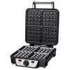 Waffeleisen Ravanson GR-7030 — 4 Waffeln, 1100 W, antihaftbeschichtete Platten, einstellbarer Thermostat, kühlbleibender Griff