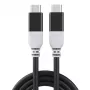 Kabel USB-C - USB-C, PD100W, 40Gbit/s, USB4 (Schwarz, 3m)
