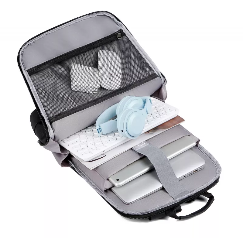 Sponge Thinbag Rucksack 15,6 Zoll Schwarz — Sponge schlank-Laptop-Rucksack, passend für 15,6-Zoll-Geräte