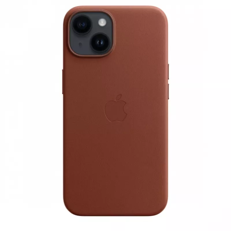 Apple | 14 Leder Case mit MagSafe | Case mit MagSafe | Apple | iPhone 14 | Leder | Umber