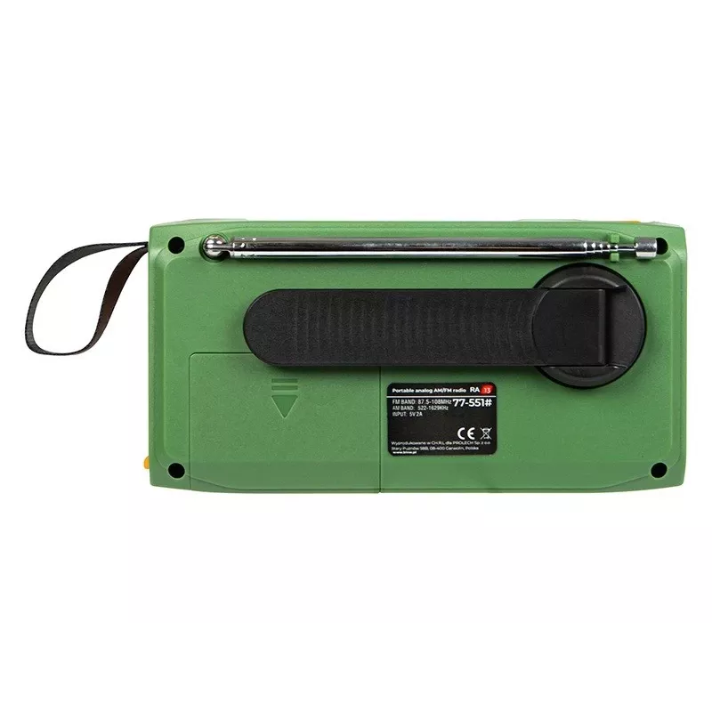 Tragbares AM/FM-Solarradio BLOW RA13 77-551# – leicht, batteriefreies Solarladen