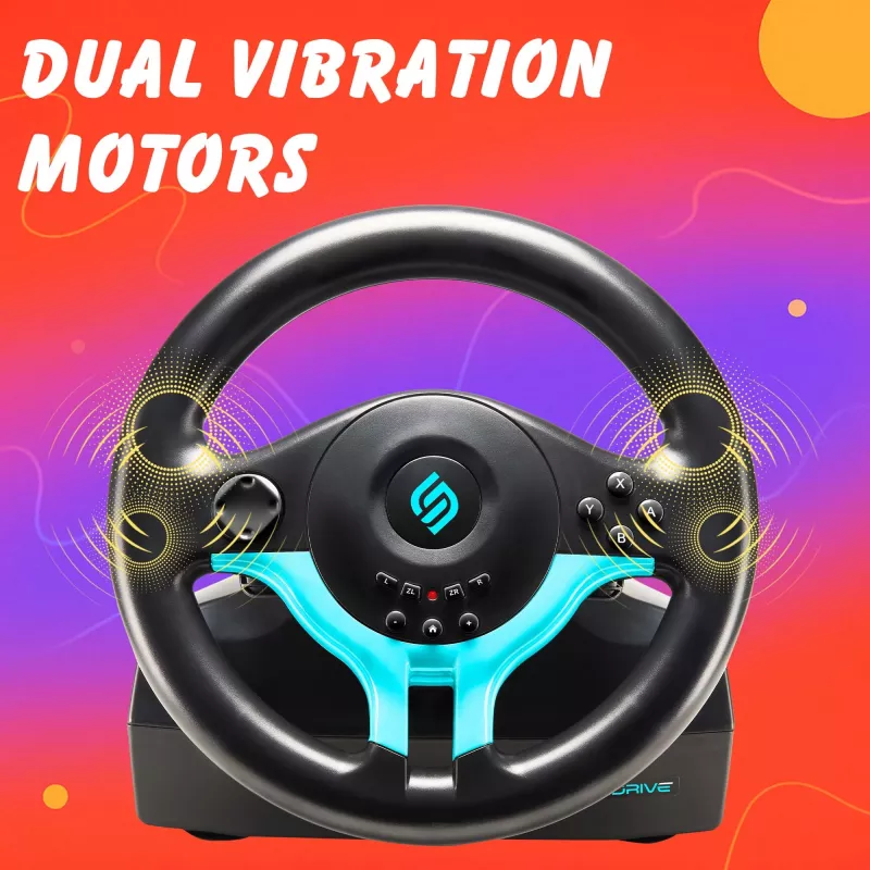 Subsonic Superdrive SV 250-S Lenkrad Blue Edition