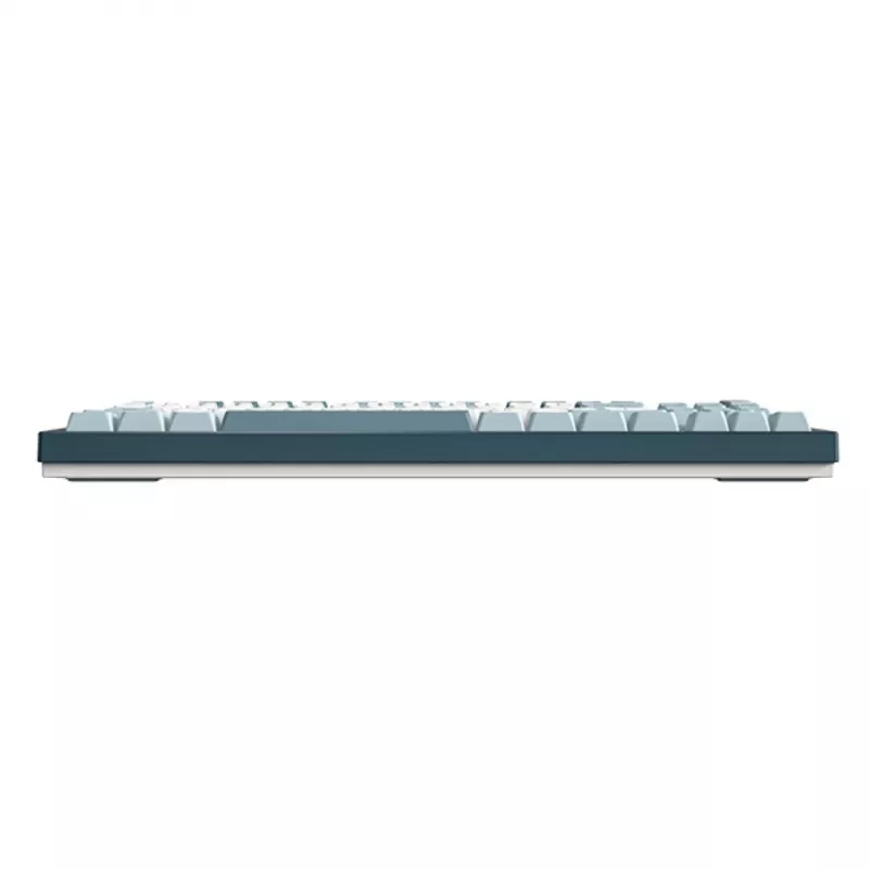 Montech MKey TKL Tastatur Gaming USB Dunkelgrau, Hellblau, Weiß