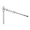 Poynting Antennen LTE/GSM Mast A-LPDA-0092 Silber SMA (M) LoRa Helium 11dbi Yagi/Mast SMA -Male 7m Kabel