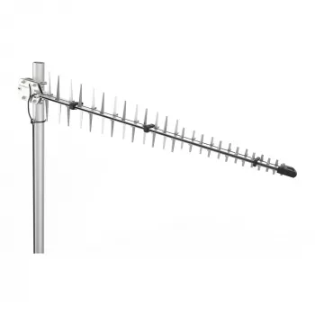 Poynting Antennen LTE/GSM Mast A-LPDA-0092 Silber SMA (M) LoRa Helium 11dbi Yagi/Mast SMA -Male 7m Kabel
