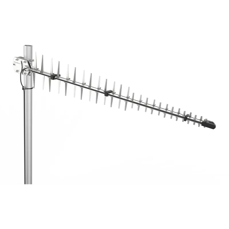 Poynting Antennen LTE/GSM Mast A-LPDA-0092 Silber SMA (M) LoRa Helium 11dbi Yagi/Mast SMA -Male 7m Kabel