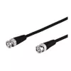 Wentronic Goobay BNC-Verbindungskabel, Schwarz, 5 m - BNC-Stecker > BNC-Stecker (50087)