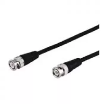 Wentronic Goobay BNC-Verbindungskabel, Schwarz, 5 m - BNC-Stecker > BNC-Stecker (50087)