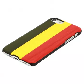 Handyhülle Man and Wood für iPhone 7/8 — reggae Schwarz