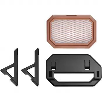 Chassis-Stand-Kit für The Tower 600 Mocha Mousse (schwarz/mocca, für horizontale Platzierung)