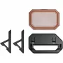 Chassis-Stand-Kit für The Tower 600 Mocha Mousse (schwarz/mocca, für horizontale Platzierung)