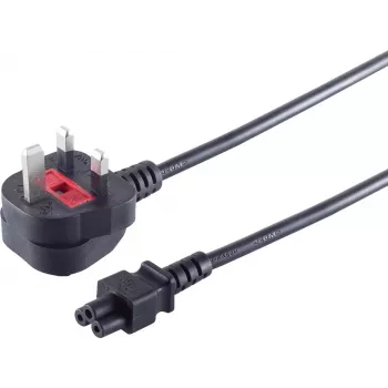 Netzkabel ShiverPeaks UK60001 1,8 m mit IEC C5 (Kleeblatt)-Anschluss
