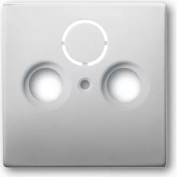 BUSCH JAEGER 1743-866 - Weiß - Kunststoff - Busch-Jaeger - Glänzend - 0230-101 - 0230-0-0250 - SAT + TV + Radio