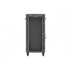 Freistehendes Rack-Gehäuse LANBERG FF01-6624-12BL 24U 19 Zoll 600×600 mm, IP20, 1200 kg, Schwarz