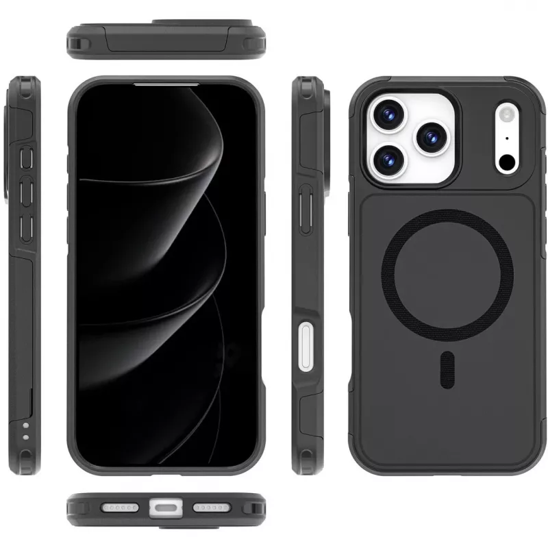 Border Case 4smarts Defend iPhone 17 Pro Max Schwarz 17,5 cm