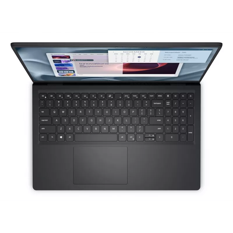 DELL Pro 15 Essential PV15250 Intel Core 3 100U Laptop 39,6 cm (15,6) Full HD 8 GB DDR5-SDRAM 512 GB SSD Wi-Fi 6 (802.11ax) Windows 11 Pro Schwarz