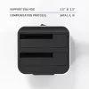 Qoltec 50309 HDD SSD 2.5 3.5 Dockingstation | SATA III | USB 3.0 | Super Speed 5 Gb/s | mit Klonfunktion