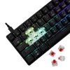 Mechanische Gaming-Tastatur White Shark Shinobi-2 mit Red Switches, Schwarz, US-Layout